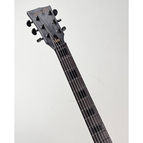 Gnarwhal DE Baritone - Charcoal Swamp Ash — charcoal transparent black