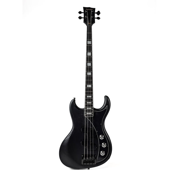 Gnarwhal DE Bass - Blacked Out Swamp Ash — black